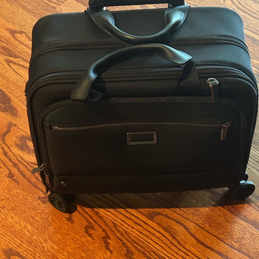 Briggs & Riley Black Rolling Briefcase